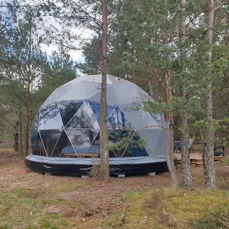 Podniebny Glamping ラグジュアリーテント *